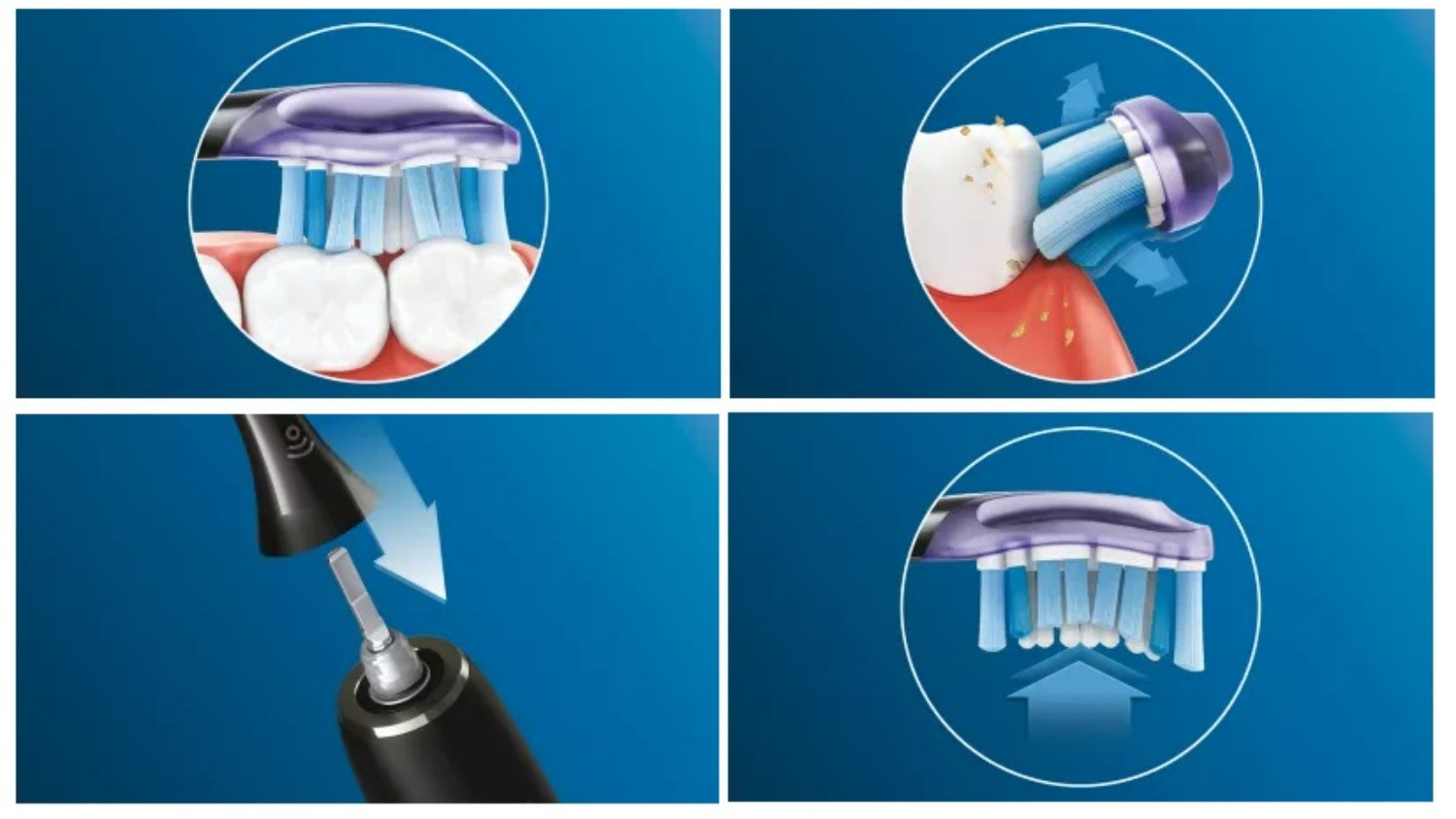 Philips Sonicare G3 Premium Gum Care Replacement Brush Head - 2 Pack/Black (HX9052/96)