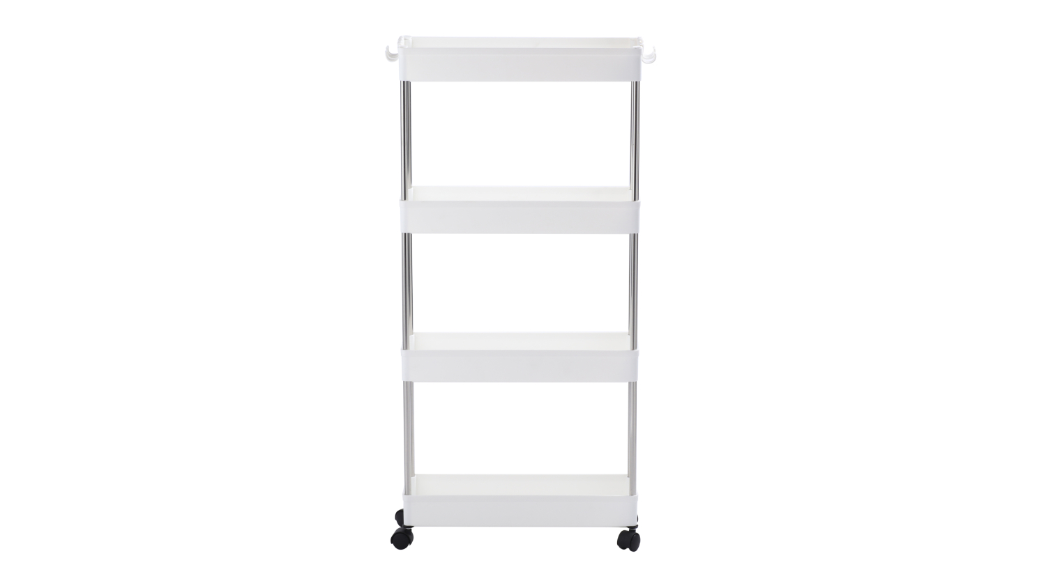 Sherwood 4 Tier Storage Trolley - White