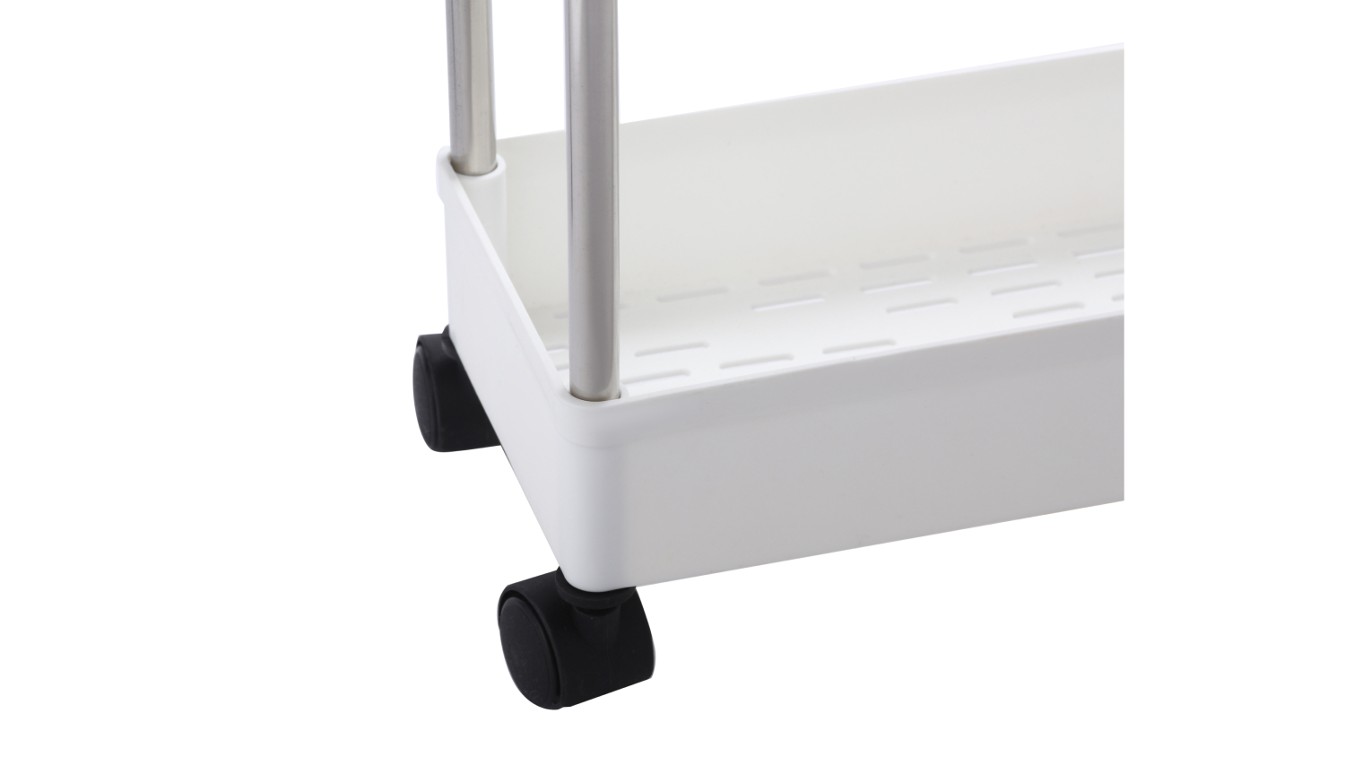 Sherwood 4 Tier Storage Trolley - White
