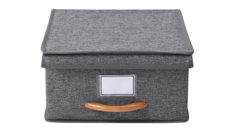 TAKARA Kicho Folding Fabric Storage Box - Grey