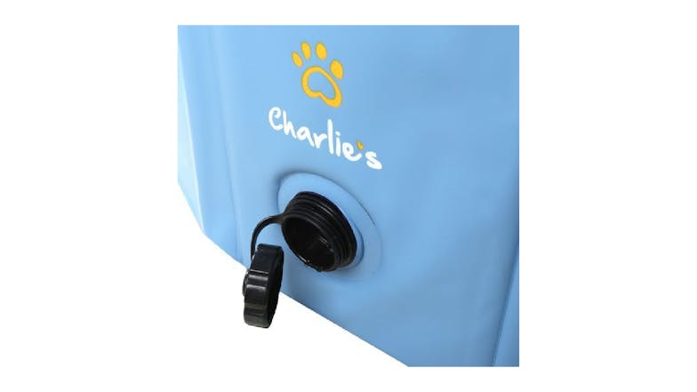 Charlie's Portable Dog Party Pool Extra Large - Blue