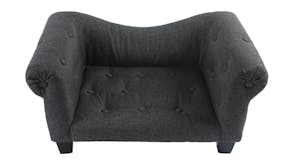 Charlie's Luxe Pet Sofa - Charcoal