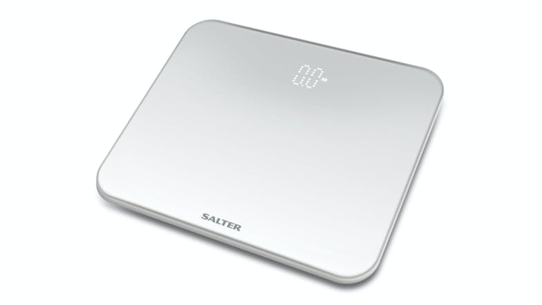 Salter GHOST Electronic Bathroom Scales with Hidden Display - Silver