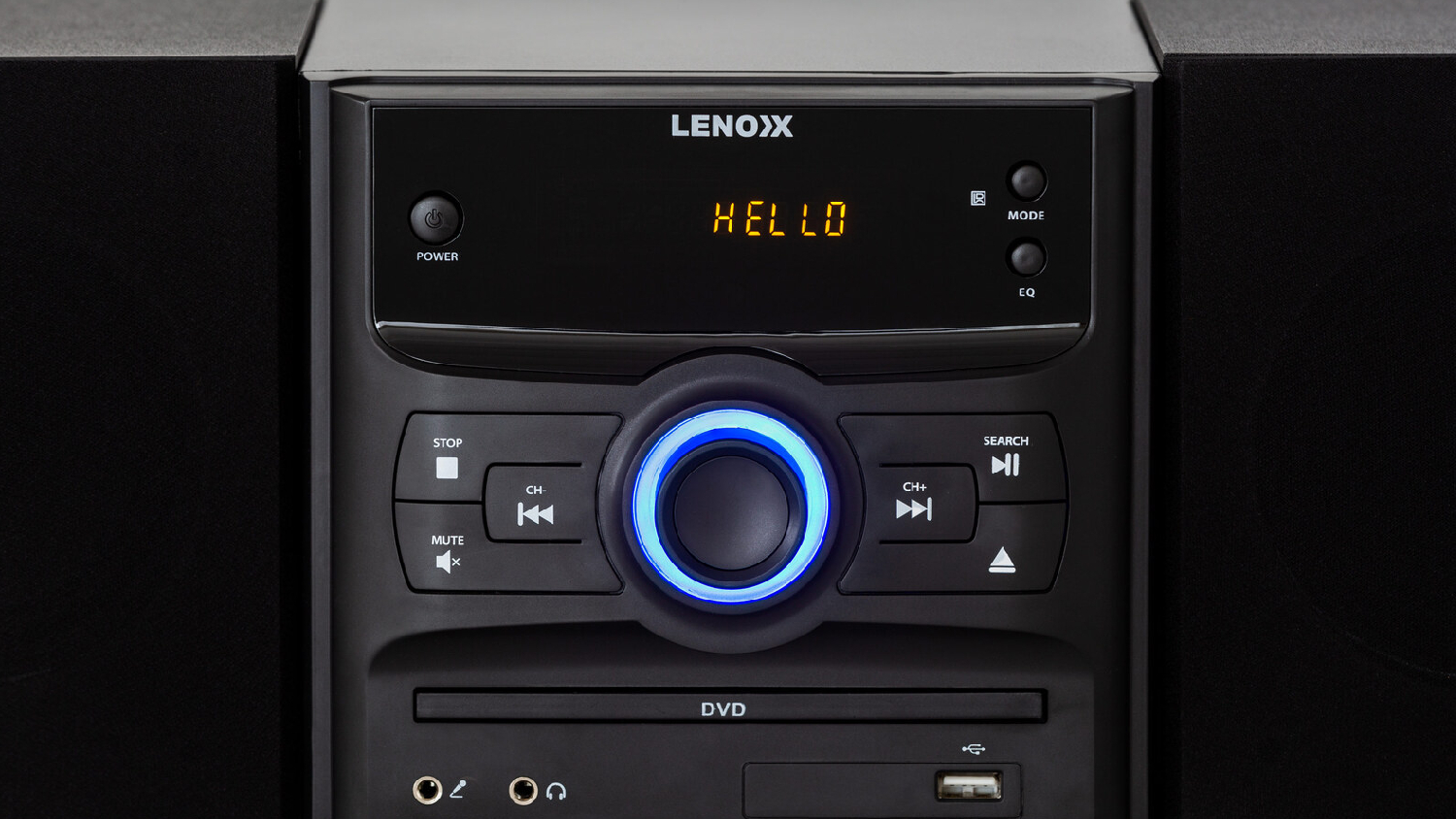 Lenoxx Bluetooth Hi-Fi Sound System with Speakers