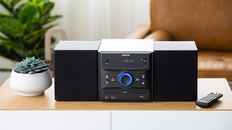 Lenoxx Bluetooth Hi-Fi Sound System with Speakers