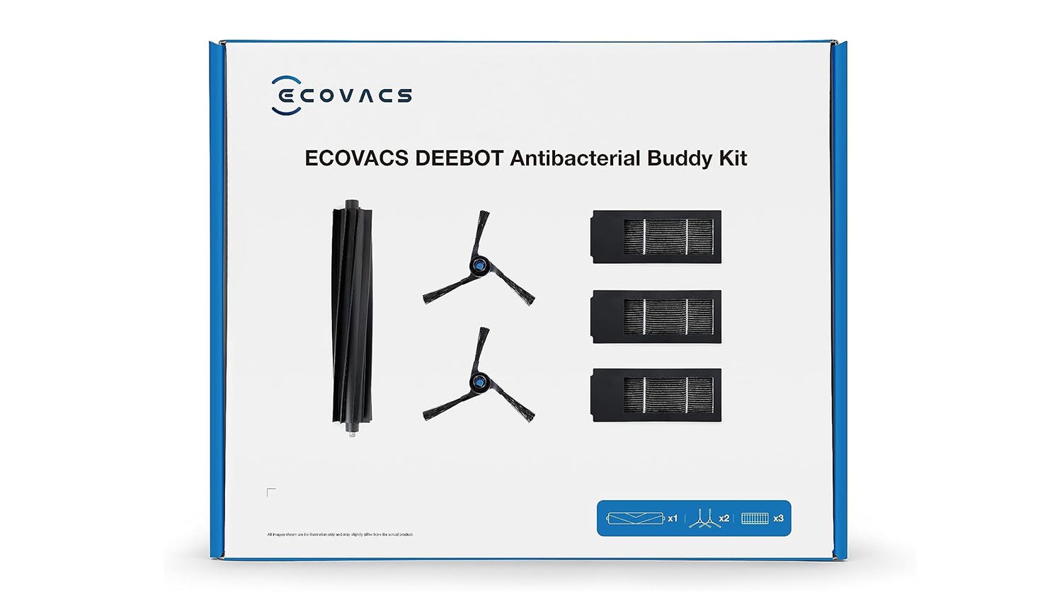 Ecovacs Antibacterial Buddy Kit for Deebot X2 Omni