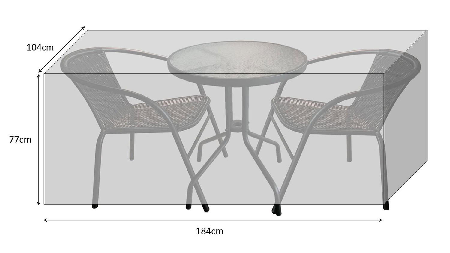 Outdoor Furniture Rectangle Cover - Extra Small