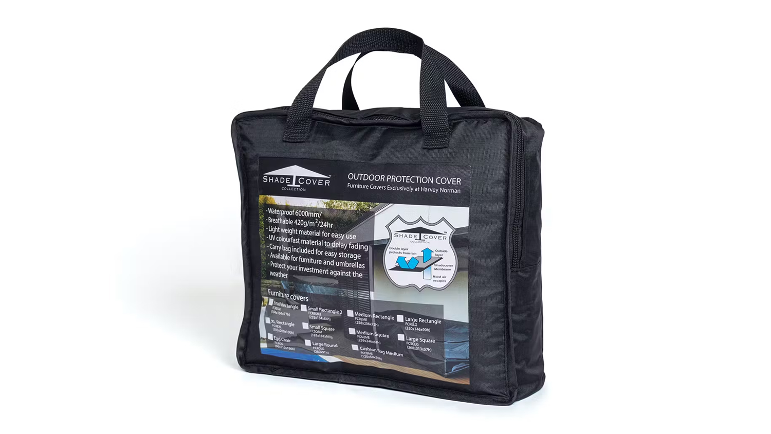 Outdoor Furniture Square Cover - Large