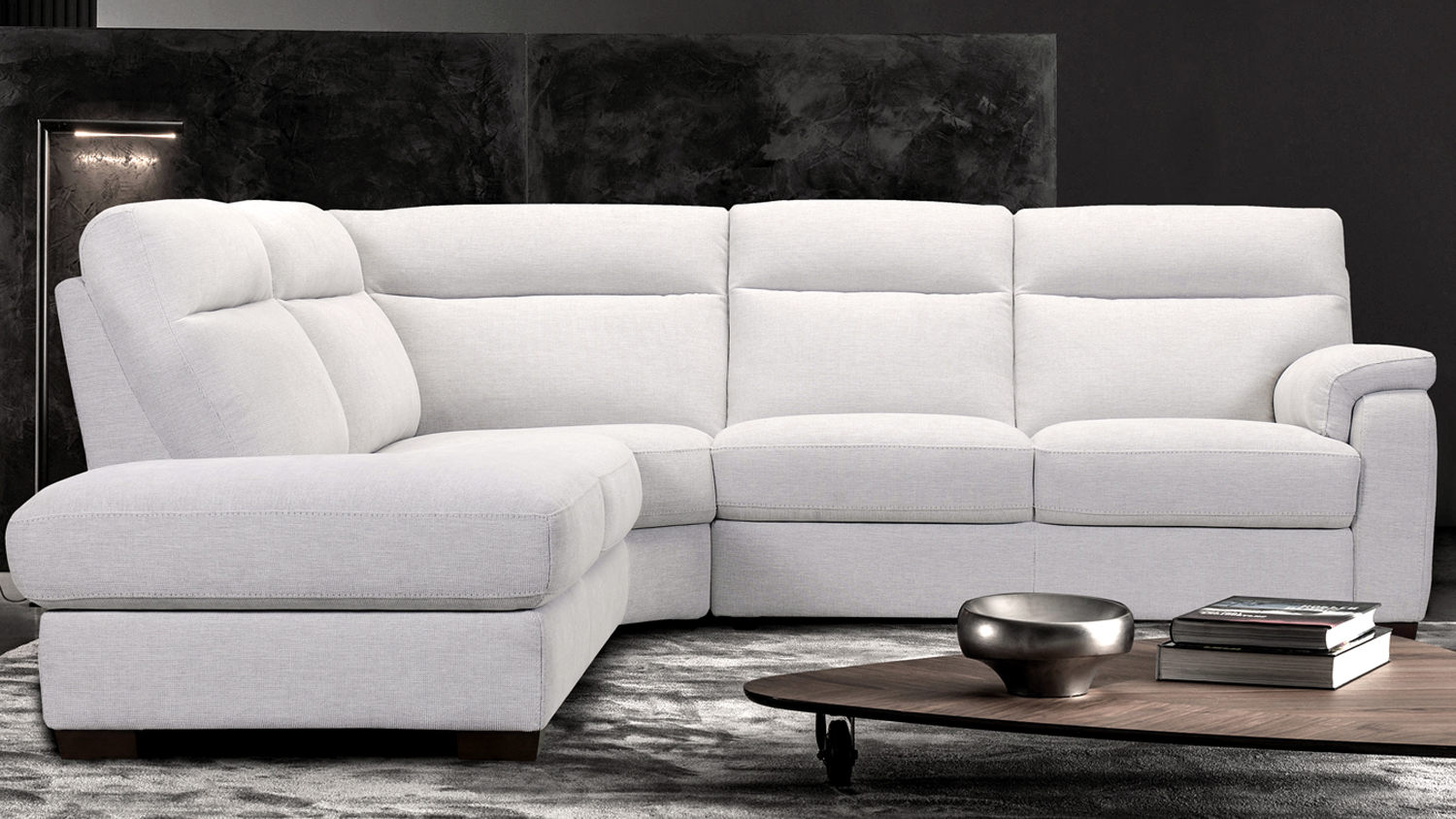 Marino 5 Seater Fabric Corner Sofa with Chaise Harvey Norman New Zealand