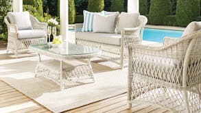 Pearl 4 Piece Outdoor Lounge Setting