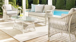 Pearl 4 Piece Outdoor Lounge Setting