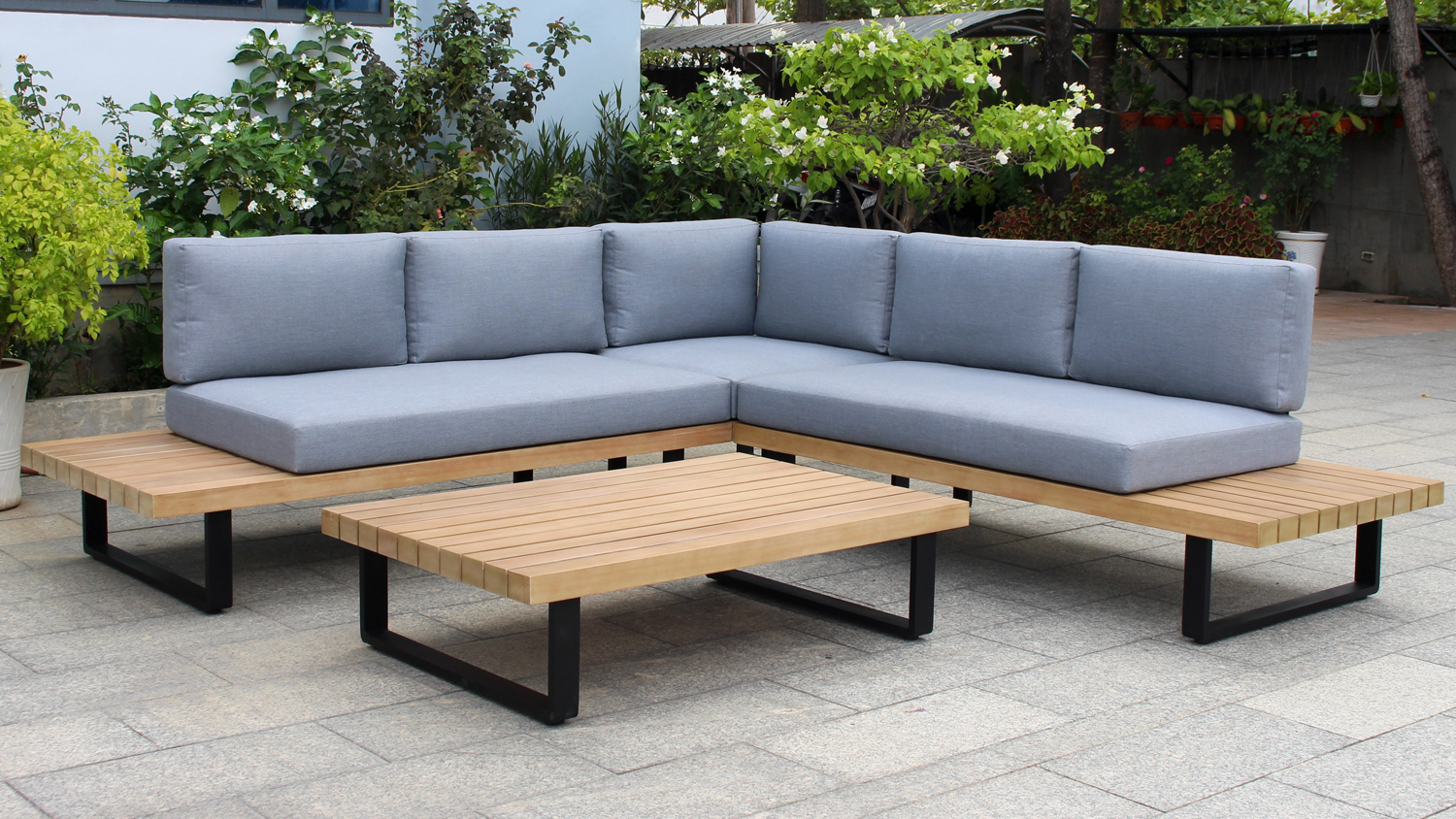 Pesaro Outdoor Corner Lounge Suite
