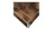 Sherwood Rustic Wooden TV Unit - Dark Timber/Black