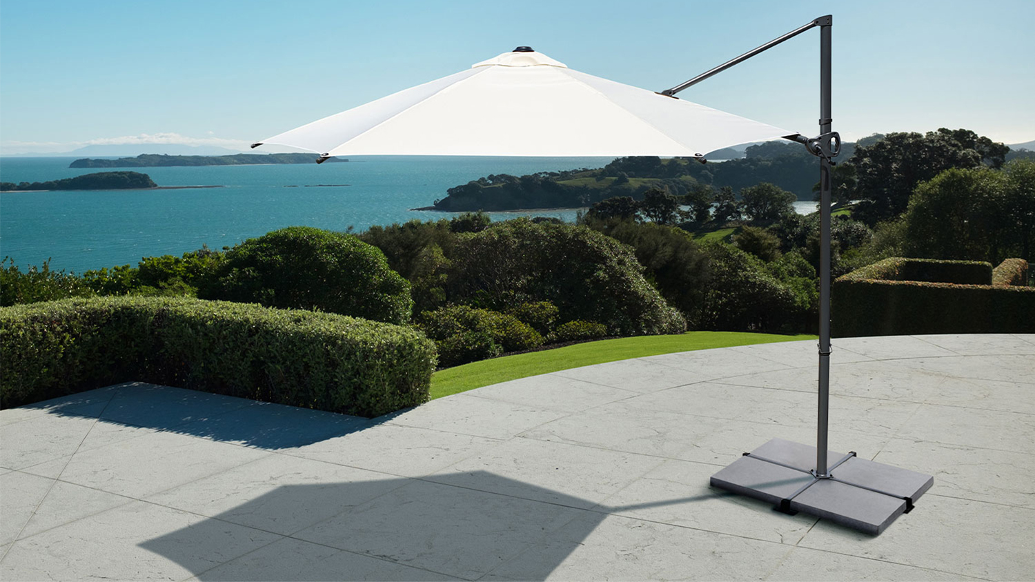Breeze 3m Cantilever Outdoor Umbrella Harvey Norman New Zealand