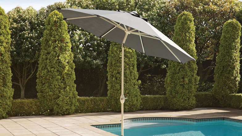 Florida 2.7m Outdoor Umbrella - Grey