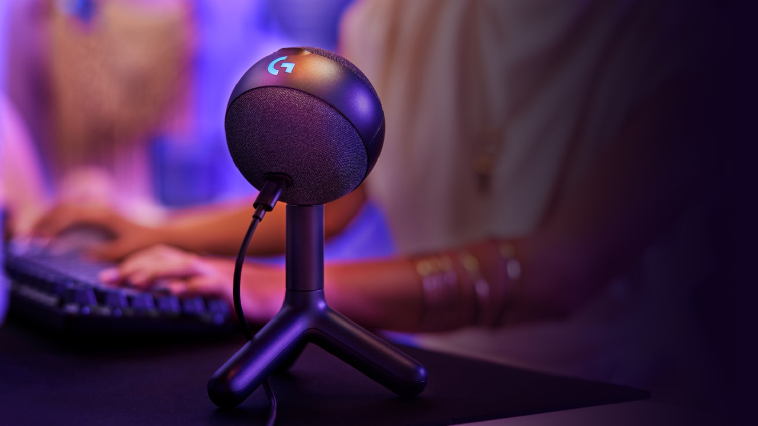 Logitech G Yeti Orb RGB USB Gaming Microphone - Black