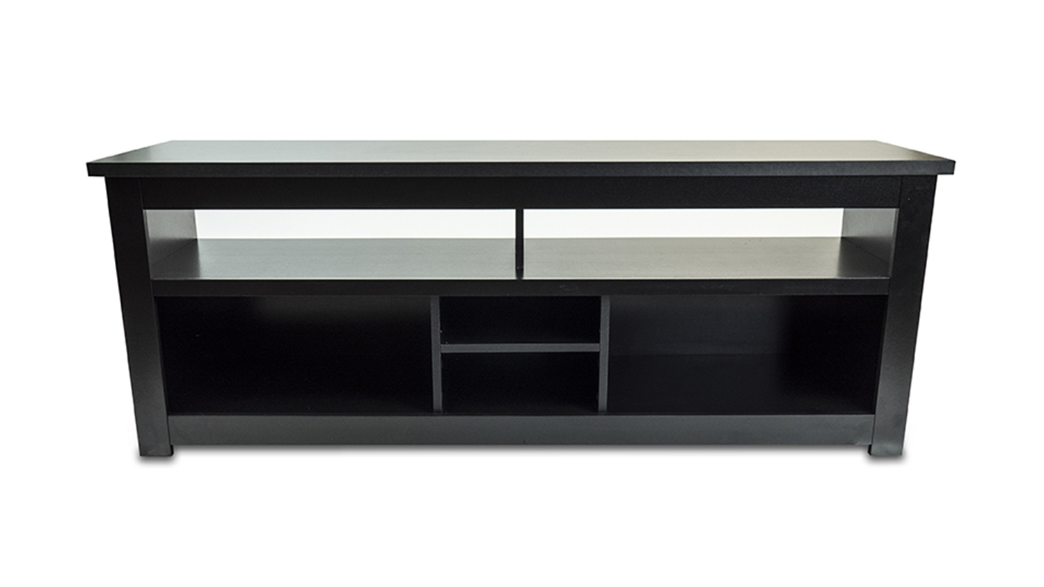 AVS 1.5m TV/AV Entertainment Centre Stand - Black Wood (DT150)