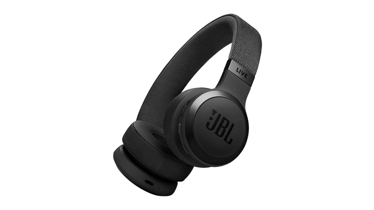 JBL Live 670NC Adaptive Noise Cancelling Wireless On-Ear Headphones - Black