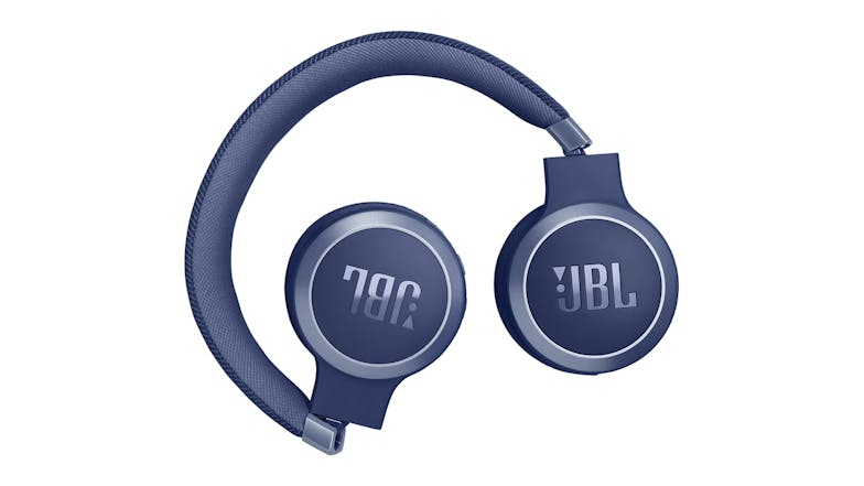 JBL Live 670NC Adaptive Noise Cancelling Wireless On-Ear Headphones - Blue