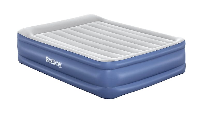 Bestway Tritech Air Mattress with Built-In Pump Queen 56cm