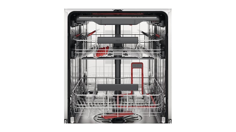 AEG 15 Place Setting Semi Integrated 60cm Dishwasher - White (FEE74600PM)