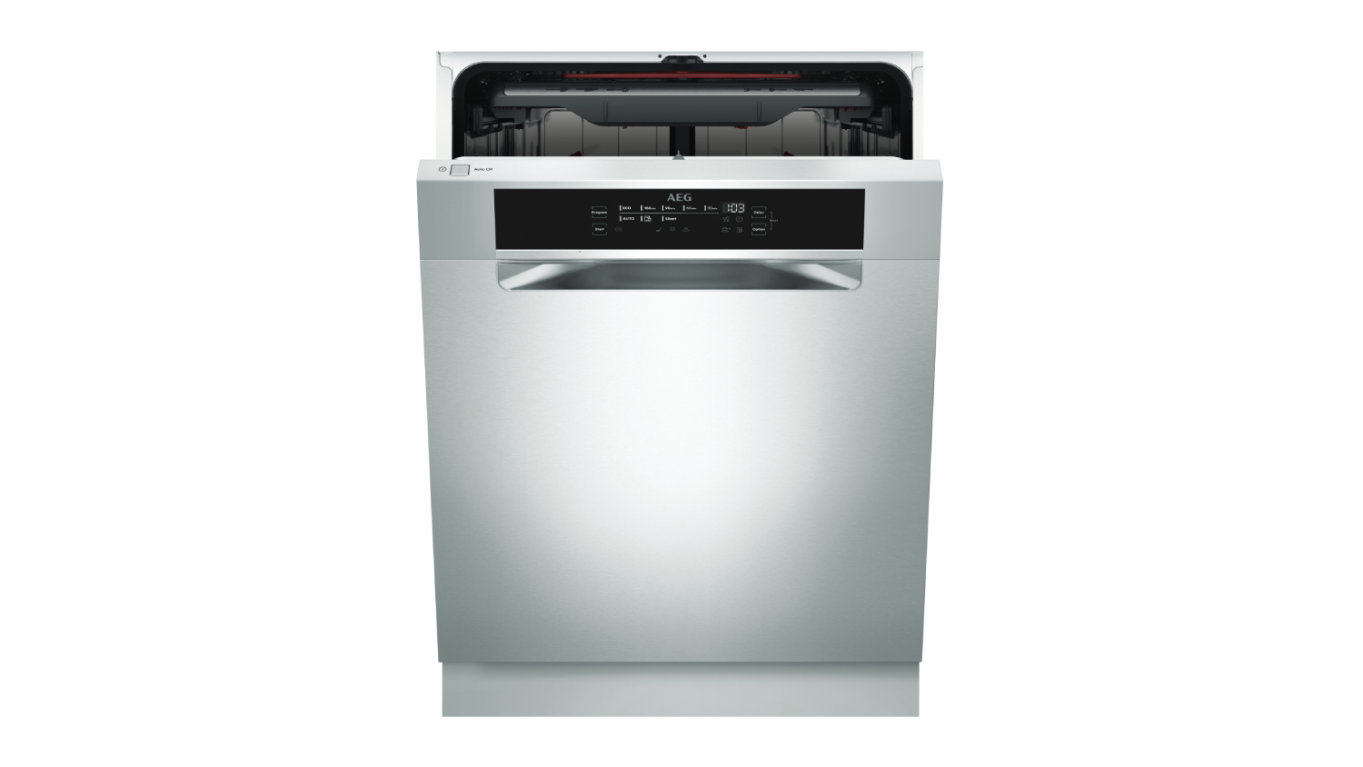 AEG 15 Place Setting 7 Program BuiltUnder Dishwasher Stainless Steel (FFE73700PM) Harvey