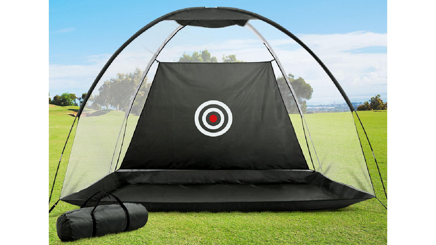 Everfit Golf Driving Practice Net 3m - Black