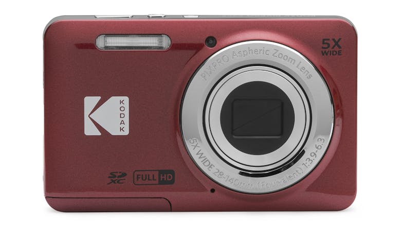 Kodak Pixpro FZ55 Digital Zoom Camera - Red