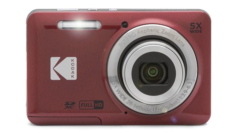 Kodak Pixpro FZ55 Digital Zoom Camera - Red