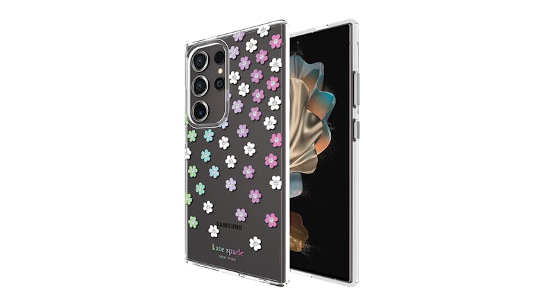 kate Spade New York Protective Case for Samsung Galaxy S24 Ultra - Scattered Flowers