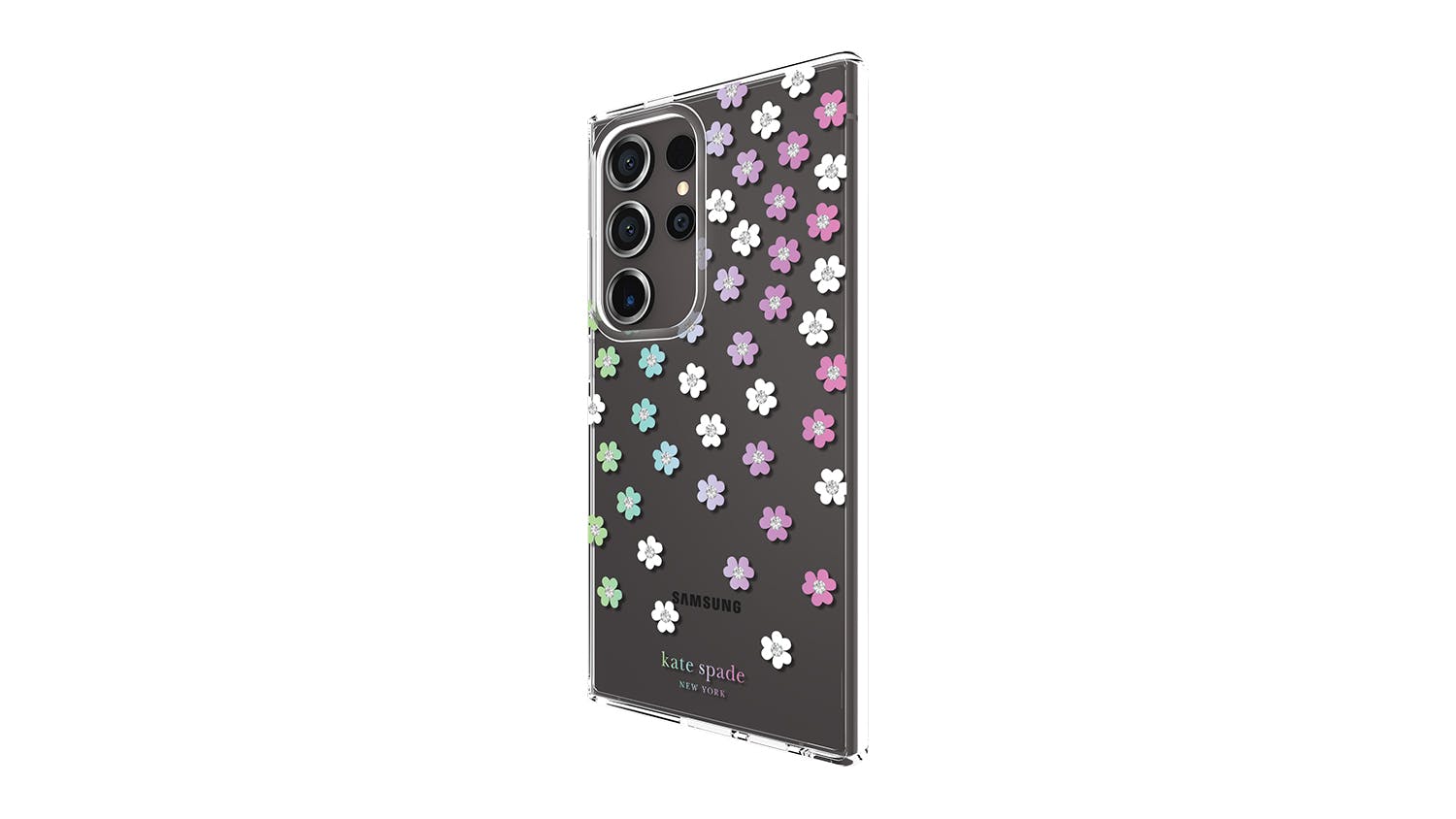 Kate Spade New York Protective Case for Samsung Galaxy S24 Ultra - Scattered Flowers