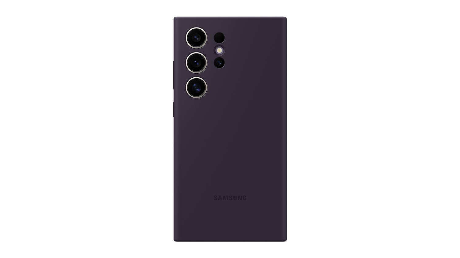 Samsung Silicone Case for Galaxy S24 Ultra - Dark Violet