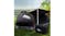 Weisshorn Camping Swag Canvas Tent Double Awning - Black