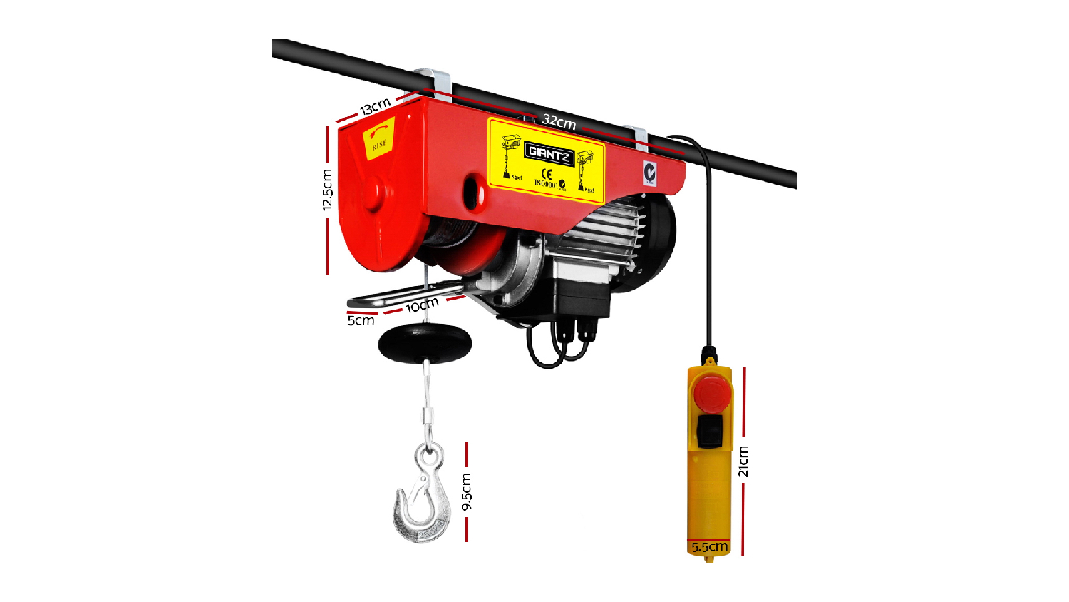 Giantz 510W Electric Hoist Winch