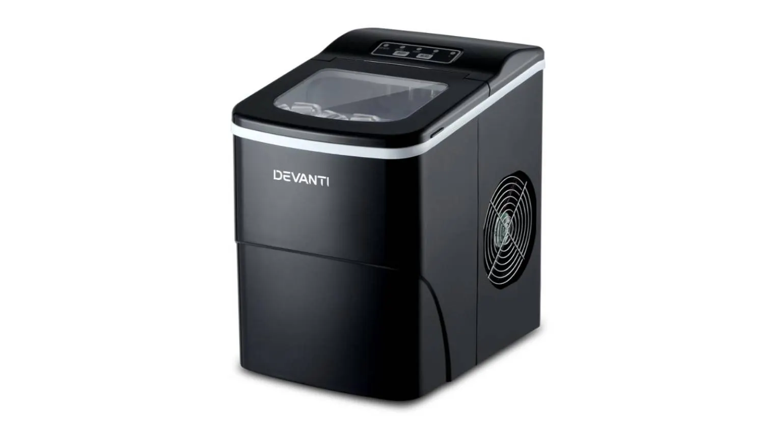 Devanti Benchtop Ice Cube Maker 2L - Black | Harvey Norman New Zealand