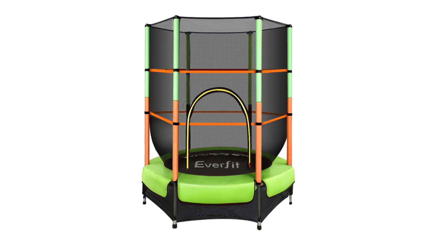 Everfit Kids Trampoline with Safety Net 1.3m - Green