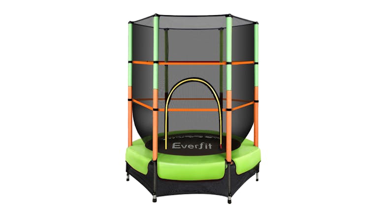 Everfit Kids Trampoline with Safety Net 1.3m - Green