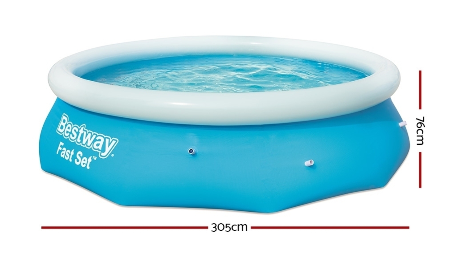 Bestway Fastset Family Swimming Pool 305cm