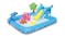 Bestway Aquarium Inflatable Water Park Pool