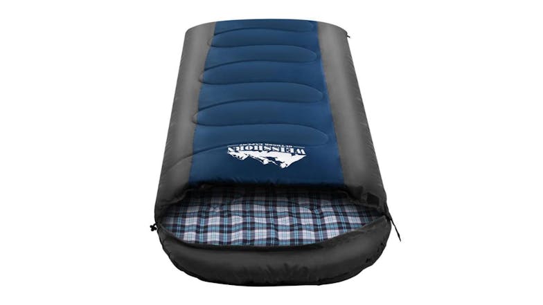Weisshorn Thermal Single Sleeping Bag - Navy Blue