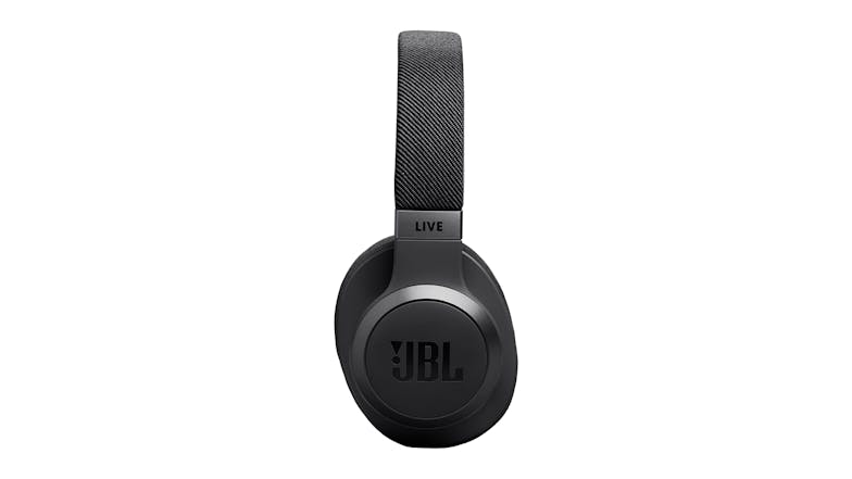 JBL Live 770NC Adaptive Noise Cancelling Wireless Over-Ear Headphones - Black