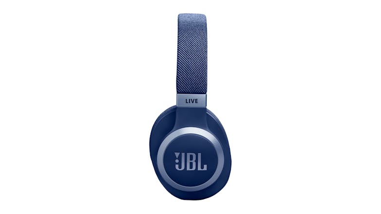 JBL Live 770NC Adaptive Noise Cancelling Wireless Over-Ear Headphones - Blue