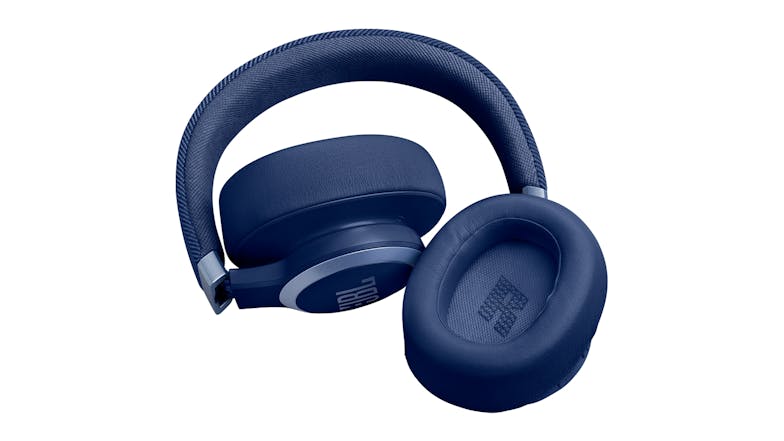 JBL Live 770NC Adaptive Noise Cancelling Wireless Over-Ear Headphones - Blue