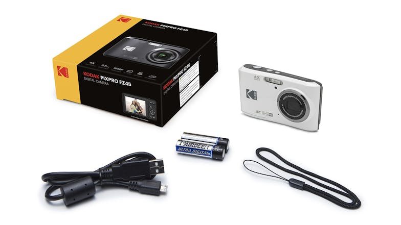 Kodak Pixpro FZ45 Digital Zoom Camera - White