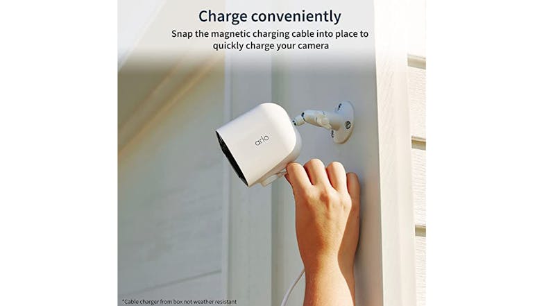 Arlo Pro 5 2K Indoor/Outdoor Wire-Free Security Camera with Spotlight - 2 Pack