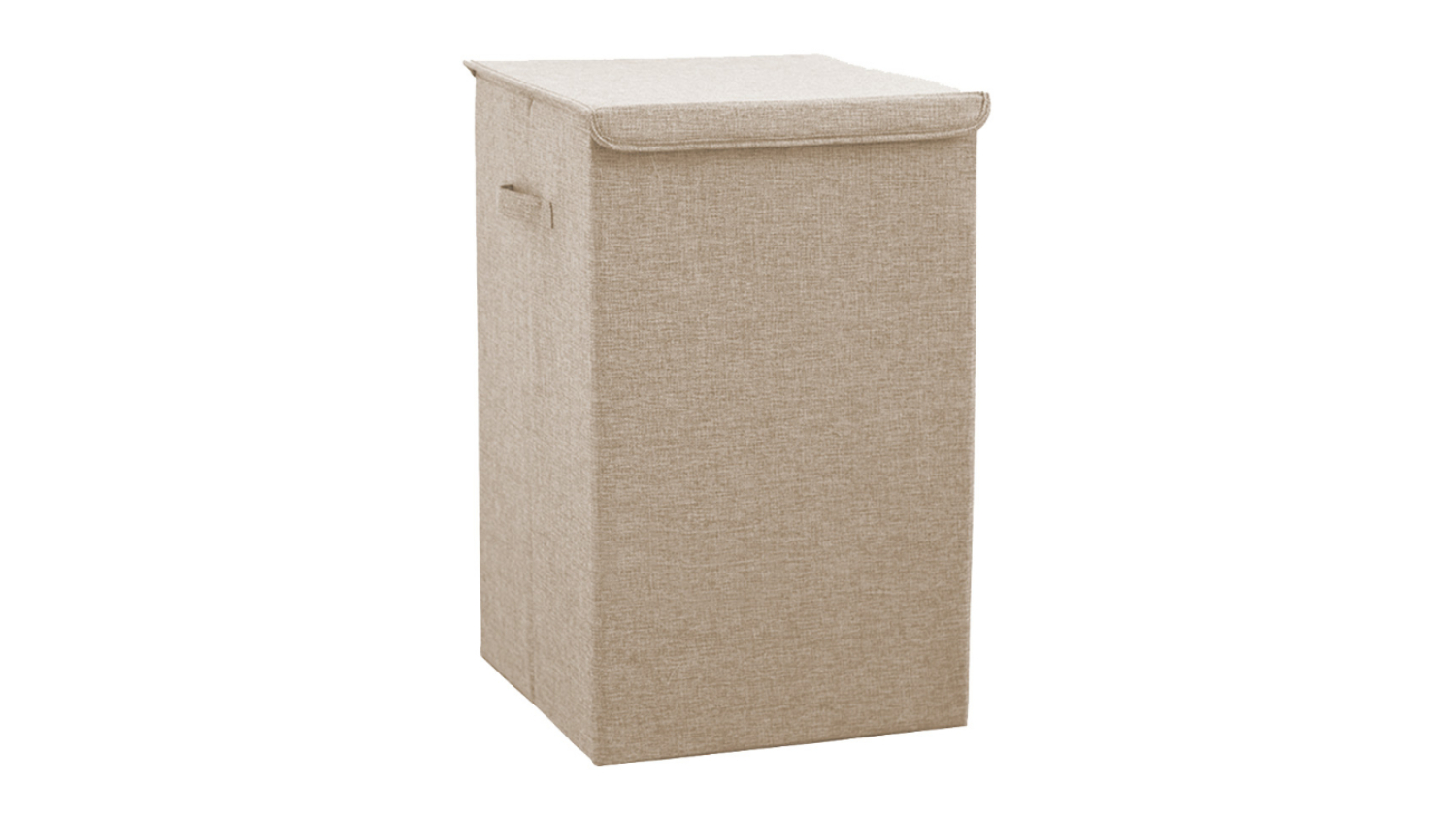 SOGA Medium Collapsable Square Laundry Hamper - Beige