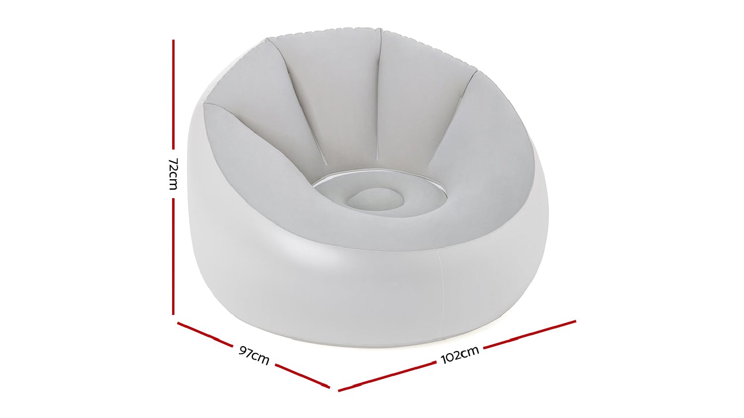 Bestway Inflatable Chair with LED Lighting