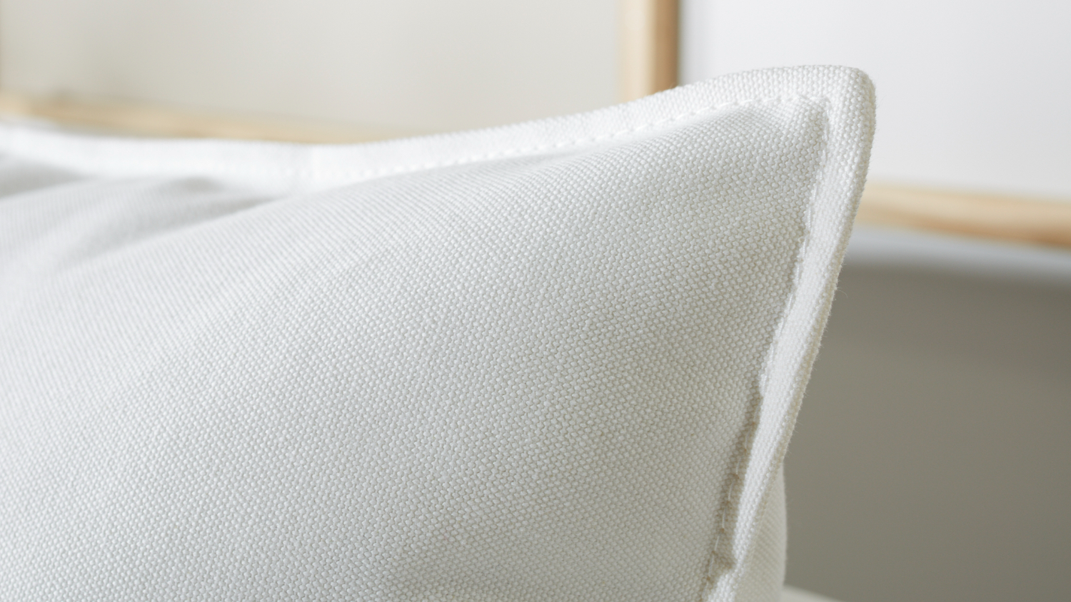 Coast 2 Seater White Slip Cover Fabric Sofa