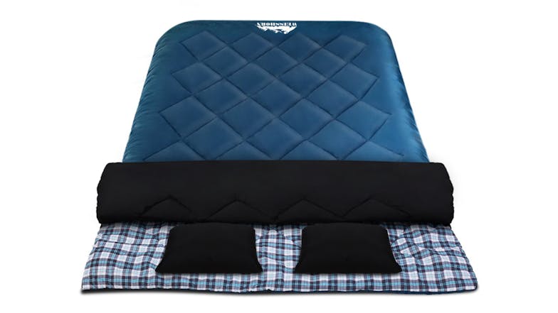 Weisshorn Double Wide Sleeping Bag - Navy