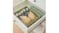 SOGA Flip Top Small Item Fabric Storage Box - Green